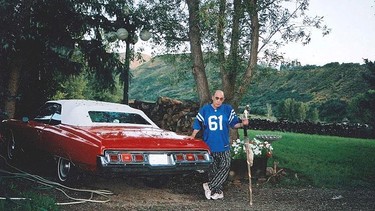 Hunter S. Thompson and his 1973 Chevrolet Caprice convertible