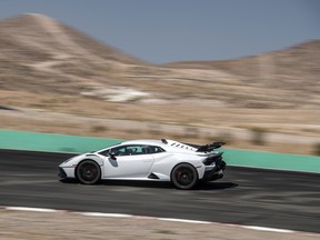 David Booth in the 2021 Lamborghini Huracán Super Trofeo Omologata