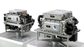 Hyundai's hydrogen fuel-cell stack technology prototypes