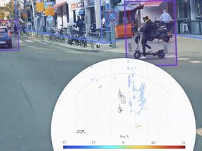 Radar object path detection