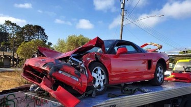 The remains of the NSX