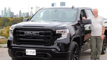 Peter Wettlaufer with the 2021 GMC Sierra 2.7L.