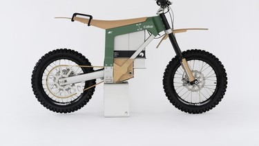 The Cake Kalk AP electric anti-poaching motorcycle