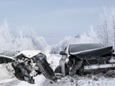 Canadians all crash their cars on the first snow day because we're idiots