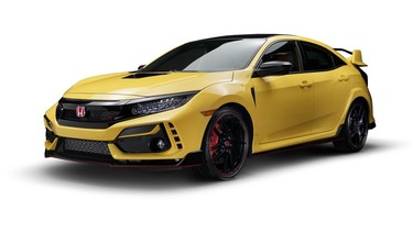 A 2021 Honda Civic Type R