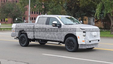 Ford F-350 Super Duty spy shot