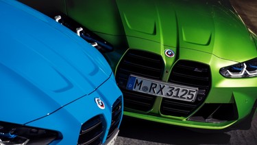New colour schemes from the BMW M class, which will release special edition models of its cars in the U.K. in March 2022.