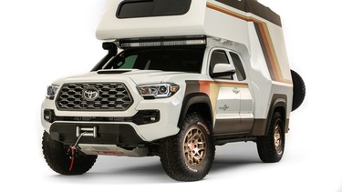 Toyota Tacoma Tacozilla Overlanding Camper SEMA