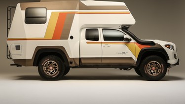 Toyota Tacoma Tacozilla Overlanding Camper SEMA