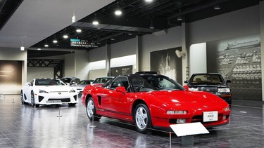 First-generation Honda NSX at the Toyota Museum in Nagakute, Japan