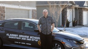 Kyle Harder is a driving instructor and the owner of Klassen Driving School.