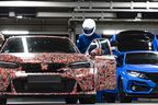 Honda neckt Aufnahmen des neuen Civic Type R auf dem japanischen Suzuka Circuit