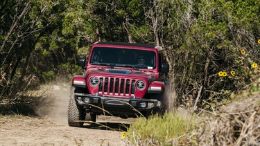 2022 Jeep Wrangler 4xe in limited-edition Tuscadero pearl-coat exterior paint