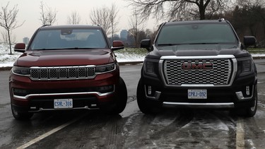 2022 Jeep Grand Wagoneer Series III vs 2021 GMC Yukon Denali