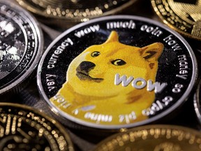 Representation of cryptocurrency Dogecoin is seen in this illustration taken November 29, 2021.