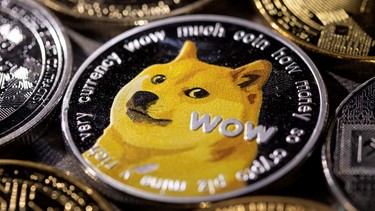 Representation of cryptocurrency Dogecoin is seen in this illustration taken November 29, 2021.