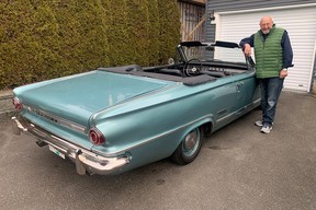 George Cook has driven his V8-powered 1964 Plymouth Valiant convertible more than 300,000 miles since driving if off the lot as a new car.