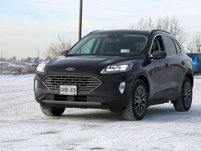 The 2021 Ford Escape PHEV.