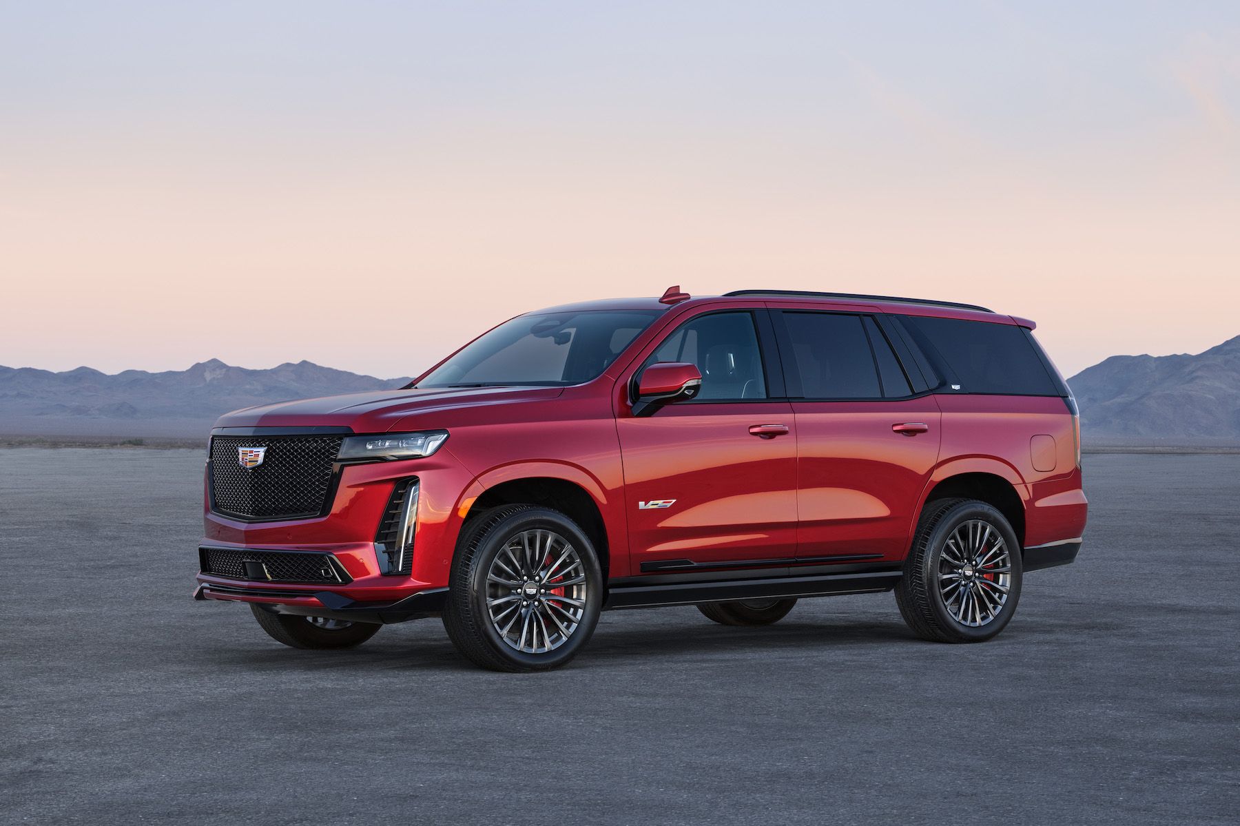 2023 Cadillac Escalade V bows with more speed, aggression Driving