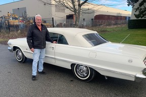 Besitzer Al Bird übergab seinen restaurierten Chevrolet Impala Super Sport von 1963 zum Verkauf bei der Barrett-Jackson-Auktion.