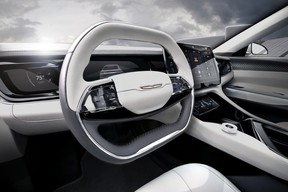 Das skulpturale, ausdrucksstarke Design des Chrysler Airflow Concept stellt die nächste Generation des Premium-Transport- und Benutzererlebnisses vor.