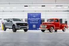 Ford feiert 40 Millionen Lkw der F-Serie