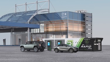 GM and Renewable Innovations are collaborating on an EMPOWER rapid charger that can help retail fuel stations add more affordable DC fast-charging capabilities without significant investment in non-recoverable infrastructure upgrades.