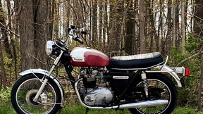 After not being used for several years, Don Hewson treated his 1976 Triumph Bonneville to a mechanical restoration. He's put more than 15,000 miles on the bike since 2020.