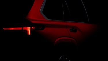 Toyota's teaser for its new SUV