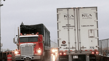 The Canadian Trucking Alliance estimates over 10 million truck trips cross into the U.S. from Canada in a typical year, carrying about two thirds of Canada’s trade.