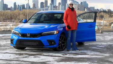 Kirsten Dow-Pearce with the 2022 Honda Civic Sport see drove for a week in and around Calgary.