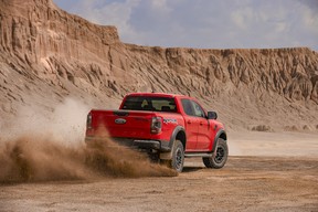 Der Ford Ranger Raptor der nächsten Generation und des nächsten Levels, der 2023 in Nordamerika erscheinen soll
