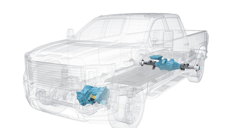 Magna unveils electric powertrain conversion for pickup trucks | Driving