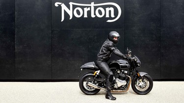 A modern Norton motorcycle