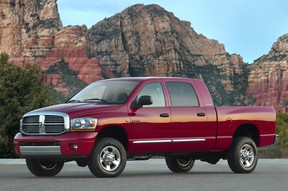 The 2007 Ram was delivered to customers with a tank of B5 biodiesel