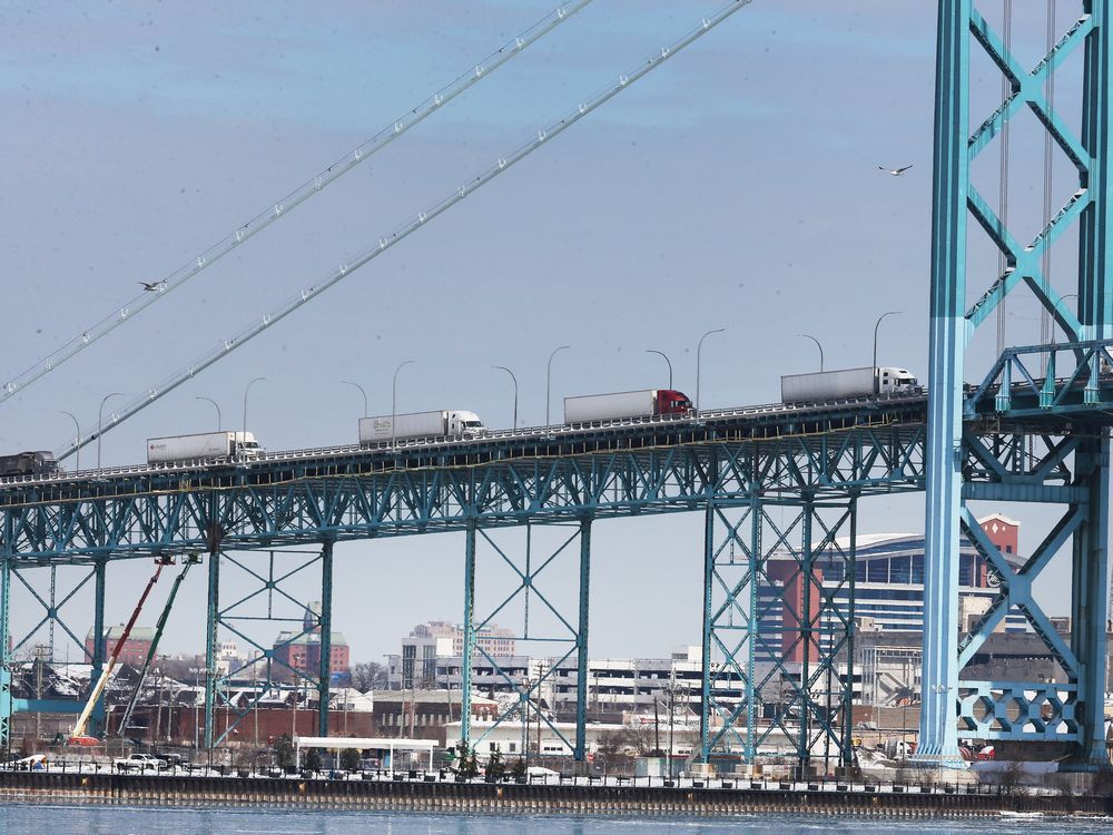 Ambassador Bridge Reopens Following Week-long Protest | Driving