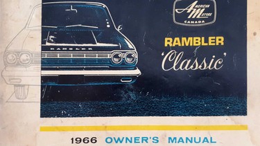 1966 AMC Rambler manual