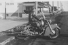 Photographer and motorcycle enthusiast Jack Leong with his 1947 Indian Chief.