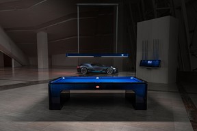 Bugatti pool table by IXO Carbon