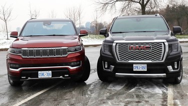 2022 Jeep Grand Wagoneer Series III vs 2021 GMC Yukon Denali