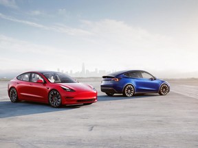 2022 Tesla lineup