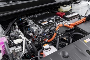 2023 Toyota BZ4X XLE FWD electric powertrain