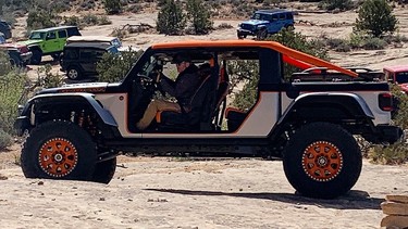 Jeep Bob Concept at the 2022 Jeep Easter Safari in Moab, Utah