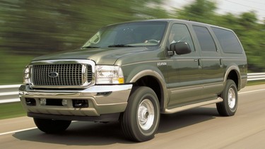 A Ford Excursion SUV