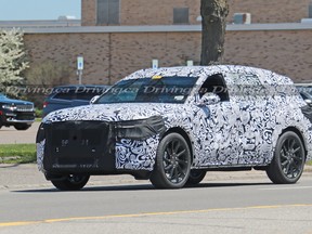 Spy shots of the Ford Fusion Active