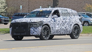 Spy shots of the Ford Fusion Active