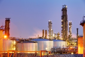raffinerie de pétrole