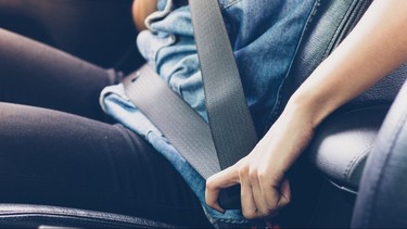 Wearing a seatbelt saves lives, police note.