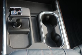Upper-trim Silverados use an electronic gearshift lever
