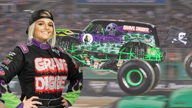 Krysten Anderson and Grave Digger